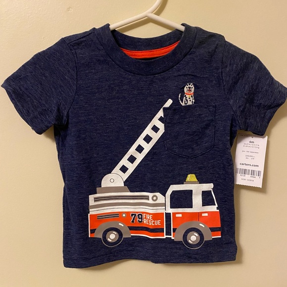 Carter's Other - Carter’s boys fire rescue t-shirt